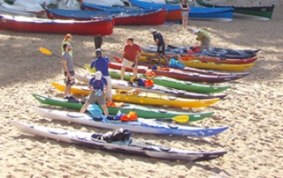  The exciting sport of kayaks 